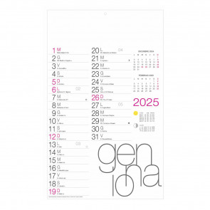 B/67 Calendario Olandese Design